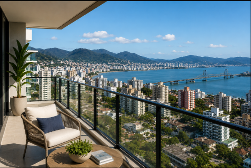 imagem ilustrativa de um apartamento com vista para o mar - o melhor app
