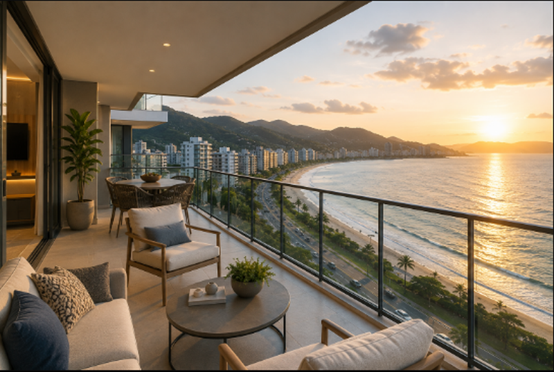 imagem ilustrativa de um apartamento com vista para o mar - outro dia news